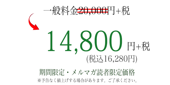 自作キット14800円+税